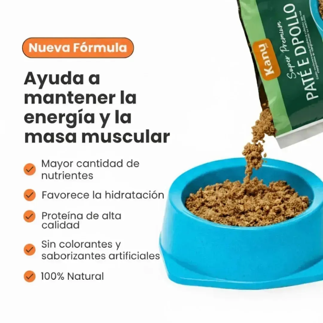 Alimento Húmedo Paté de Pollo Kanu Pet para Perros - Image 6