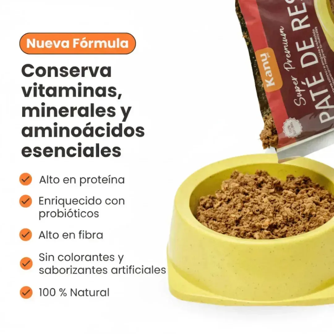 Alimento Húmedo Paté de Res Kanu Pet para Perros - Image 6