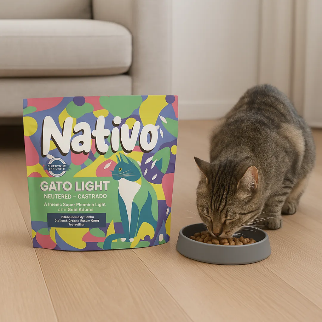 Alimento Seco Nativo Light Conejo/Pavo Kanu Pet para Gato Castrado - Image 5