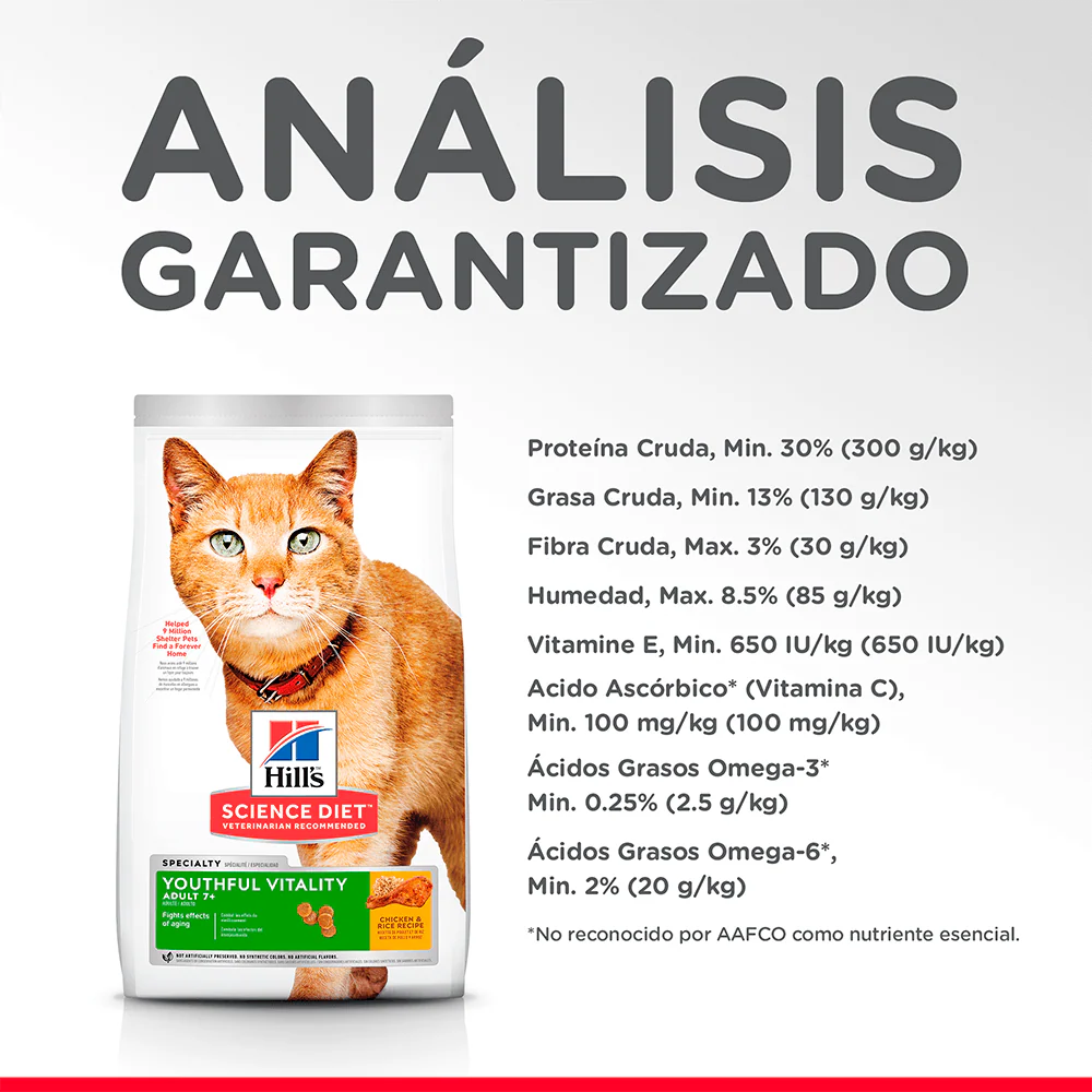 Alimento Seco Hills Youthful Adulto para Gato - Image 7