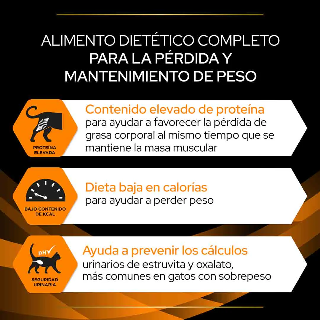 Alimento Seco Proplan Veterinary OM (Overweight Management)Para Gato - Image 3