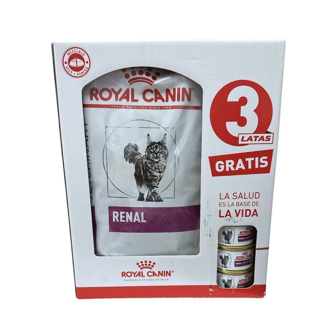 Alimento Seco Royal Canin Renal Special Pack Para Gato