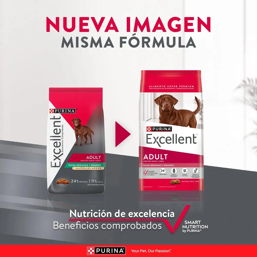 Alimento Excellent Chicken Rice Para Perro Adulto - Image 3