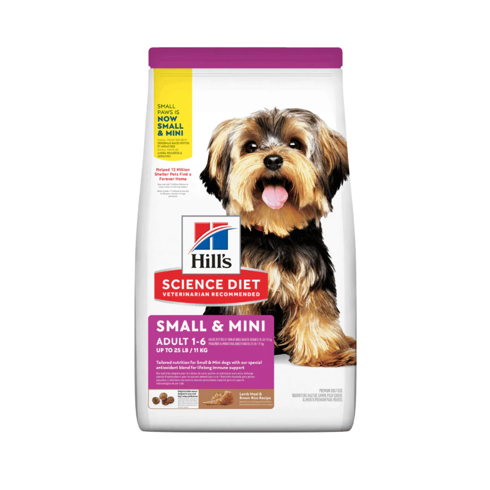 Alimento Seco Hills Adulto Toy Breed Cordero y Arroz para Perro