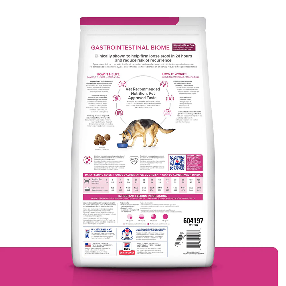 Alimento Seco Hills Gastrointestinal Biome Para Perro - Image 2