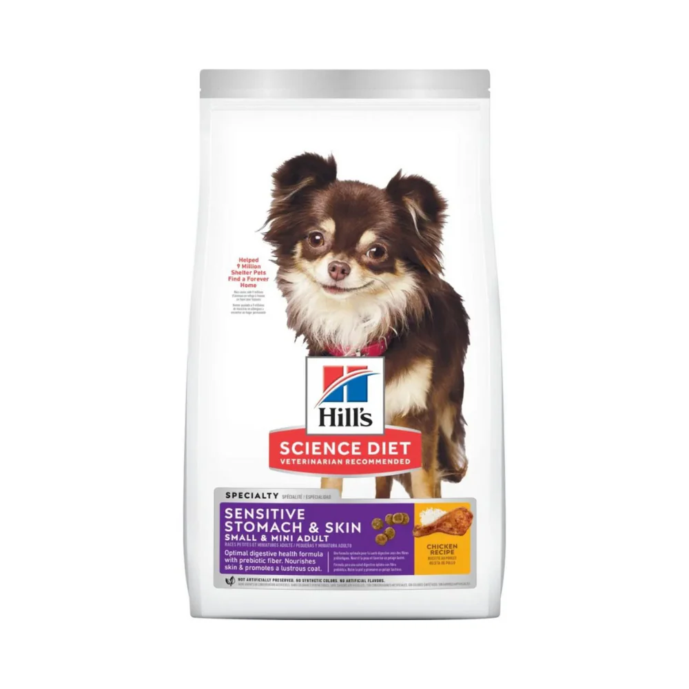 Alimento Seco  Hills Sensitive Stomach & Skin Mini Para Perro