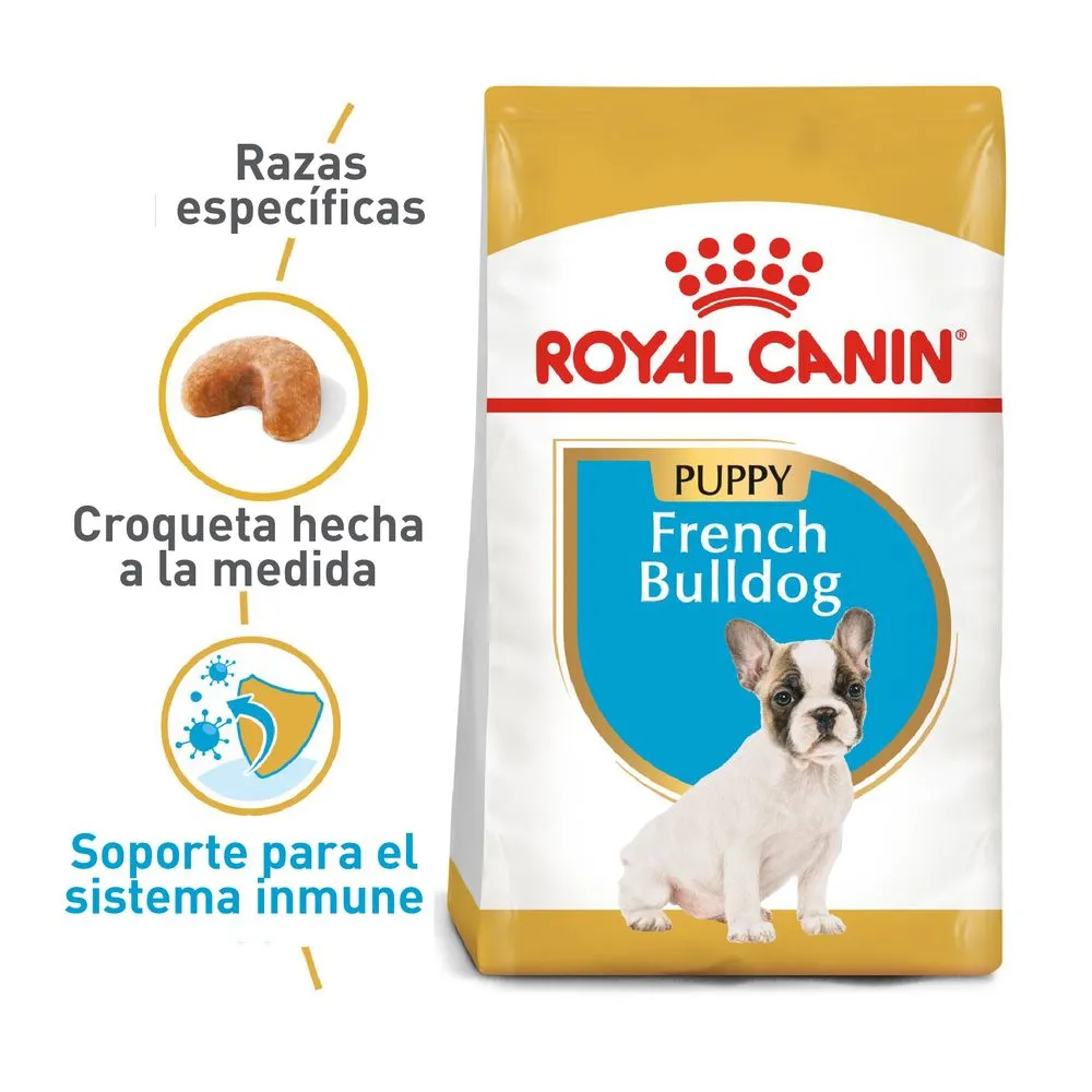 Alimento Para Perro Royal Canin Bulldog Frances Puppy 3 KG Obsequio 1.3 KG - Image 4