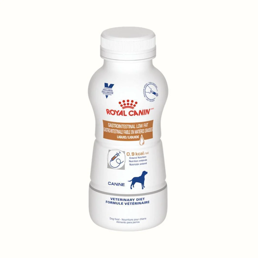 Alimento Líquido Royal Canin GastroIntestinal Bajo En Grasa Frasco x 4 Unidades para Perro