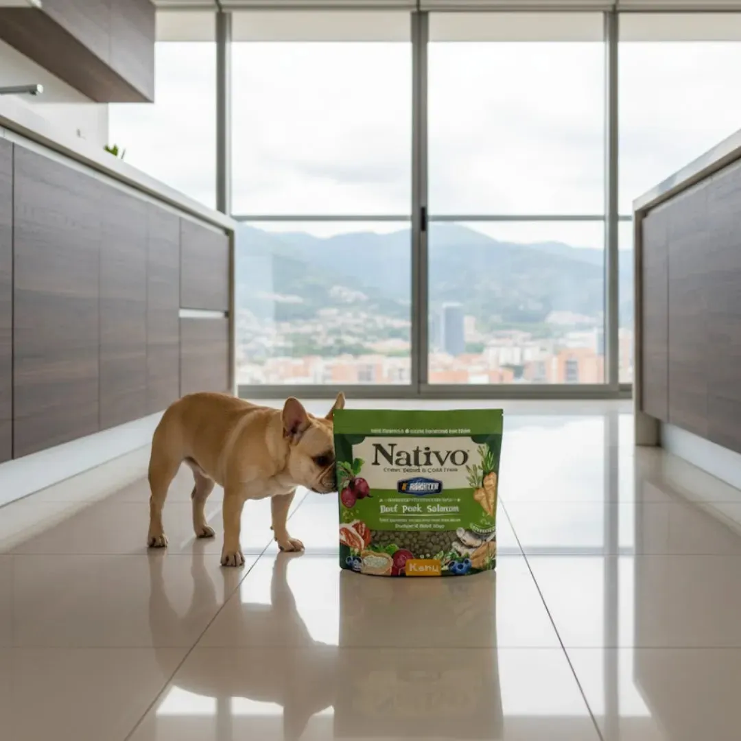 Alimento Horneado Nativo K-booster Carne / Cerdo / Salmón Kanu Pet para Perros Cachorros y Adultos - Image 4