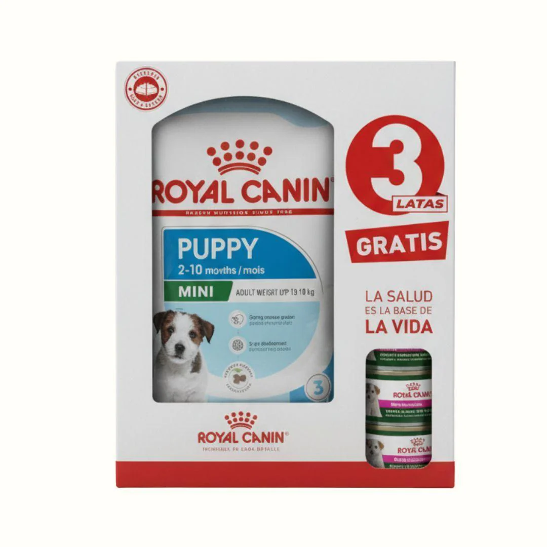 Alimento Seco Royal Canin Mani Puppy + 3 Lata Especial Pack Para Perro Cachorro