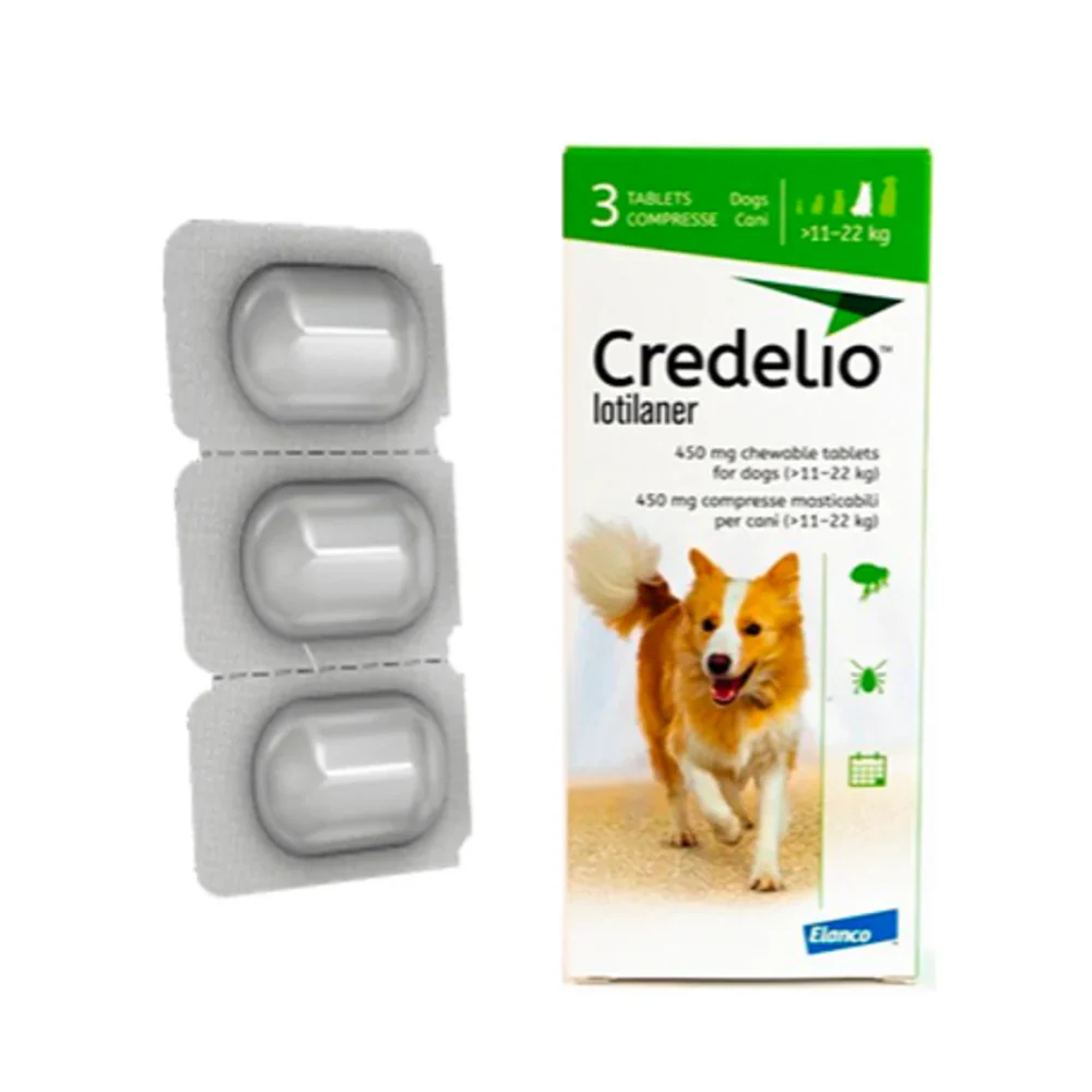 Antipulgas Oral Credelio comprimido 11-22 kg para Perros