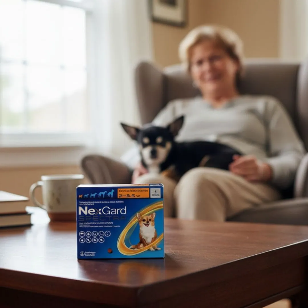 Antipulgas Nexgard Spectra  para Perros  XS de 2 a 3.5 Kg - Image 3