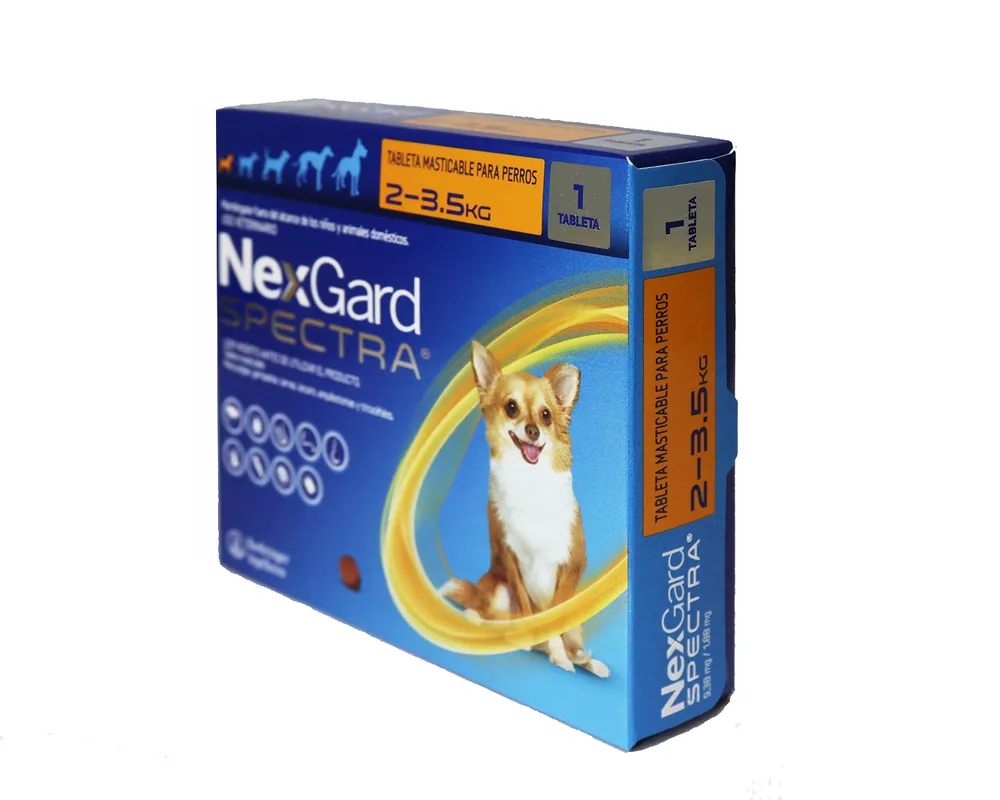Antipulgas Nexgard Spectra  para Perros  XS de 2 a 3.5 Kg - Image 4