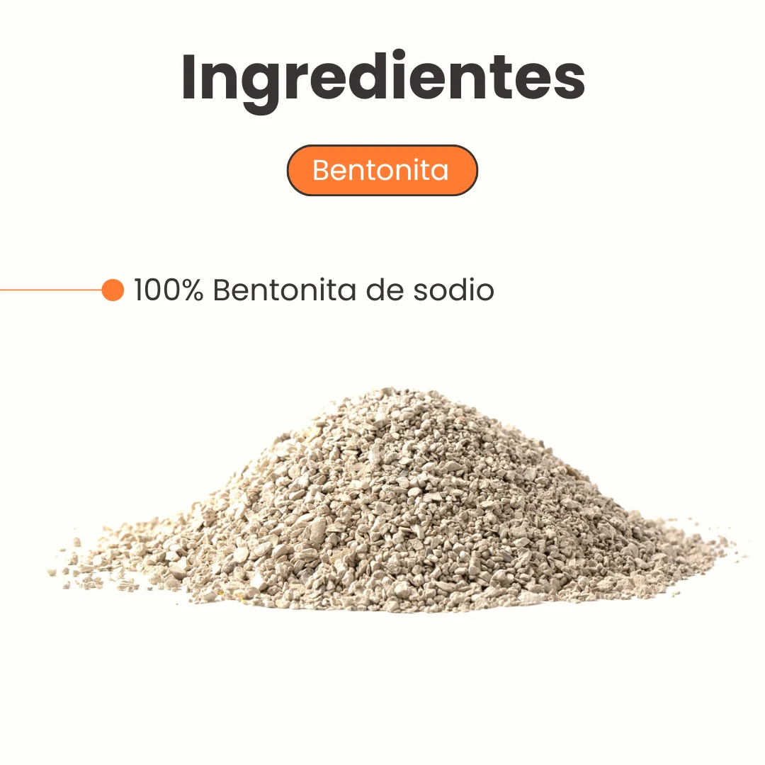 Arena de Bentonita Kanu Pet Cat Litter para Gatos. 99% libre de Polvo. Aglomera al Instante - Image 3