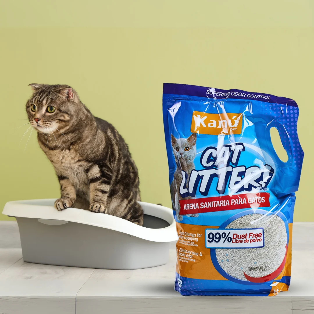 Arena de Bentonita Kanu Pet Cat Litter para Gatos. 99% libre de Polvo. Aglomera al Instante - Image 5