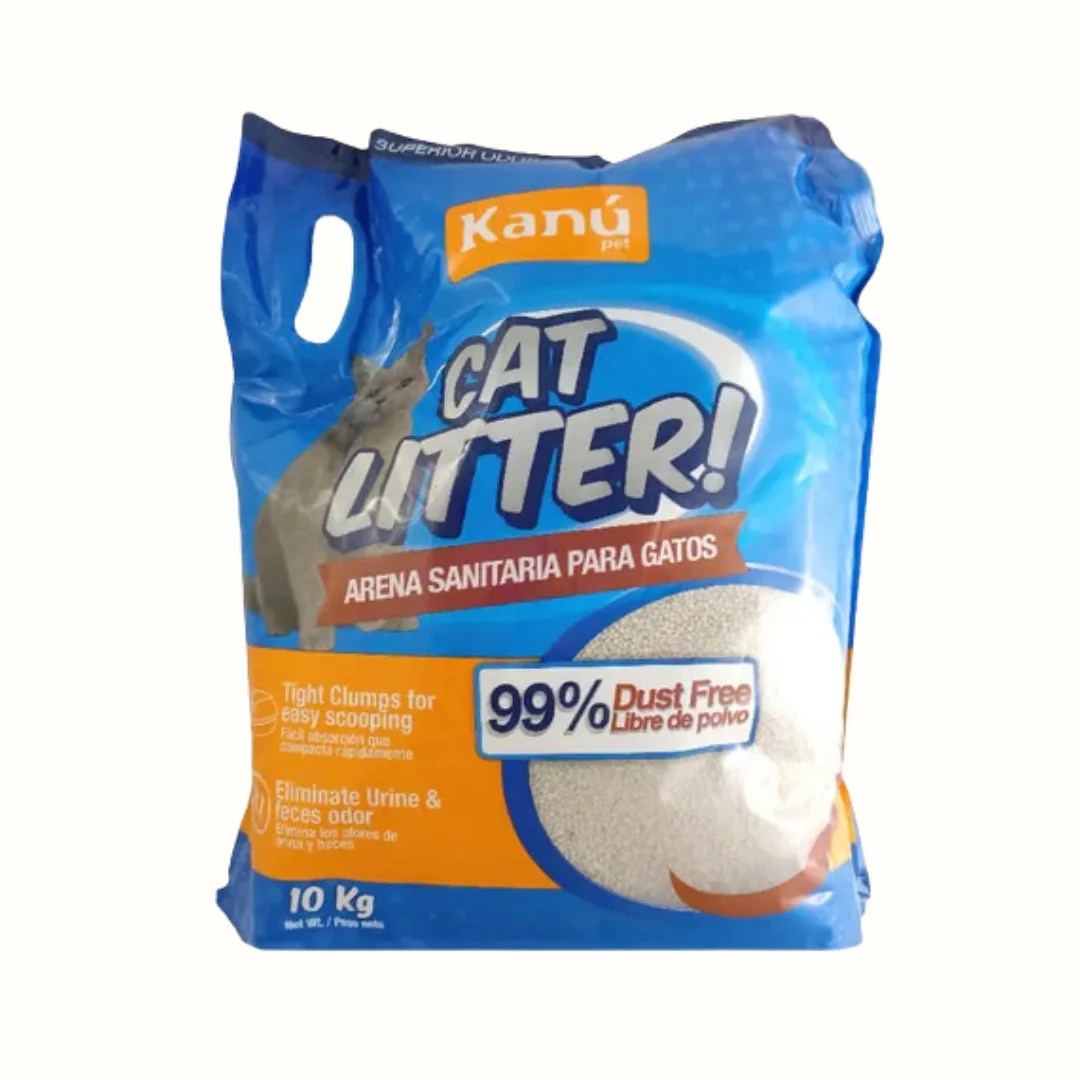 Arena de Bentonita Kanu Pet Cat Litter para Gatos. 99% libre de Polvo. Aglomera al Instante - Image 8