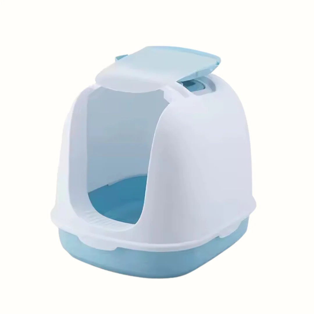 Arenero Abatible Premium Azul Celeste Kanu Pet para Gato - Image 2