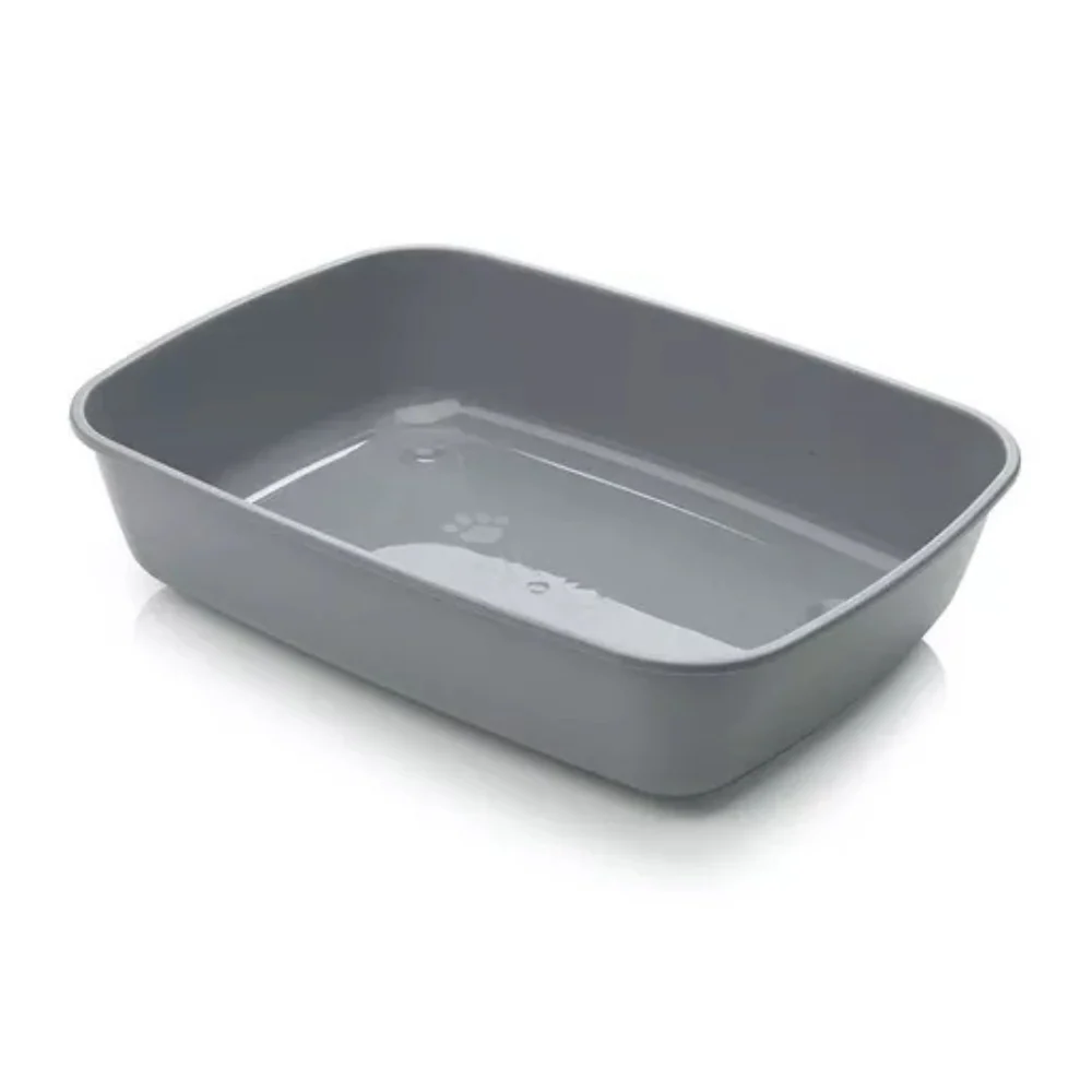 Iriz Arenero Sencillo Pequeño 42X30.5X10Cm Color Gris Para Gato