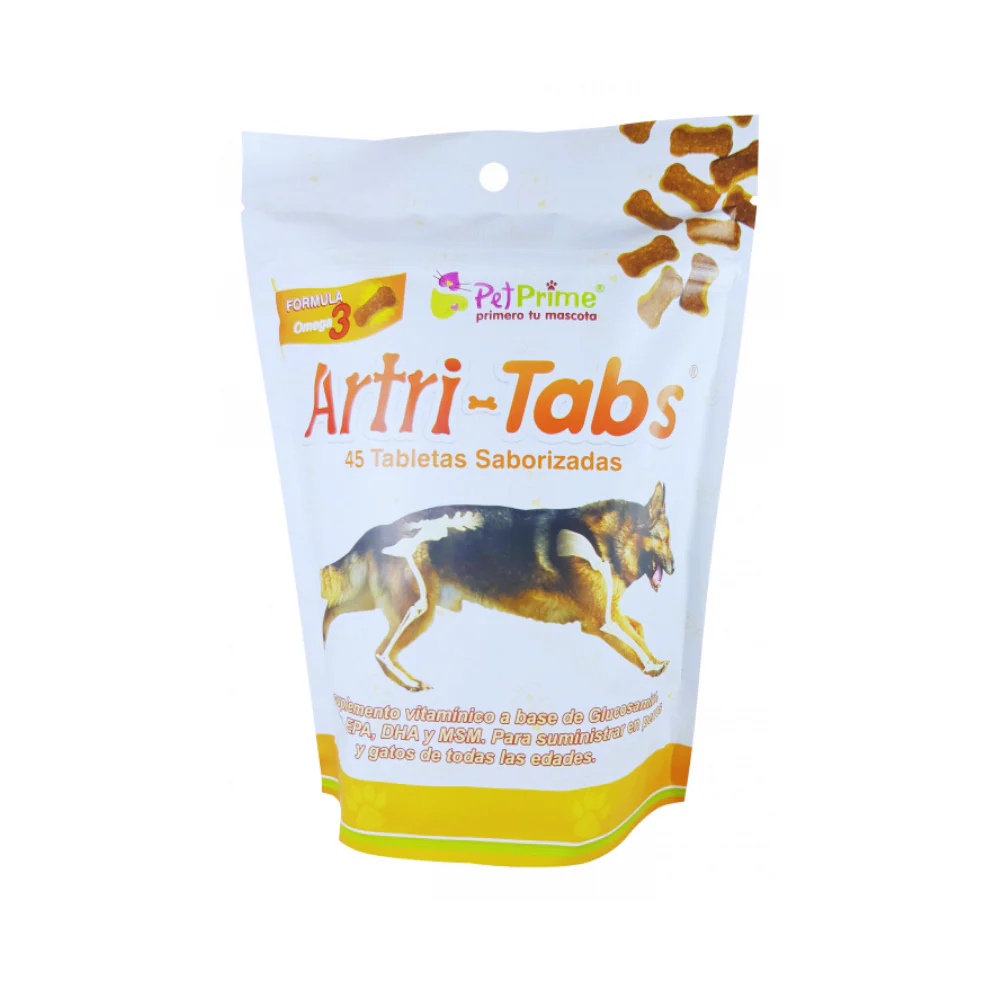 Suplemento condroprotector Artri-Tabs 45 tabletas para Perros y Gatos