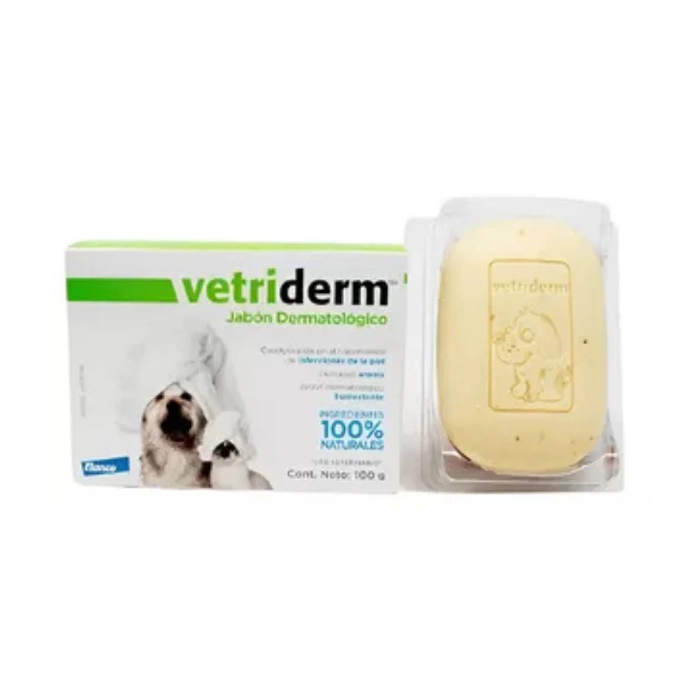 Jabon Vetriderm 100 Gr Para Perro - Image 2