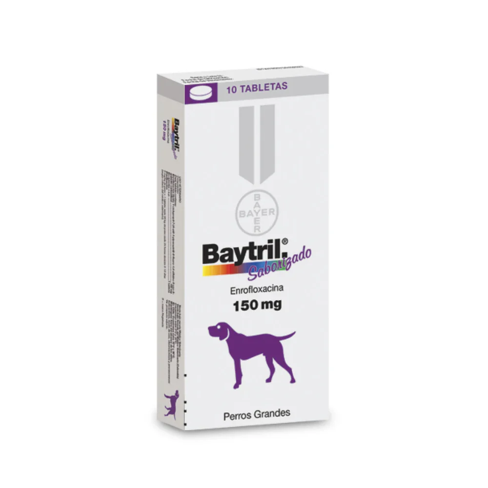 Baytril Saborizado Caja x 10 Tabletas Para Perro y Gato - Image 2
