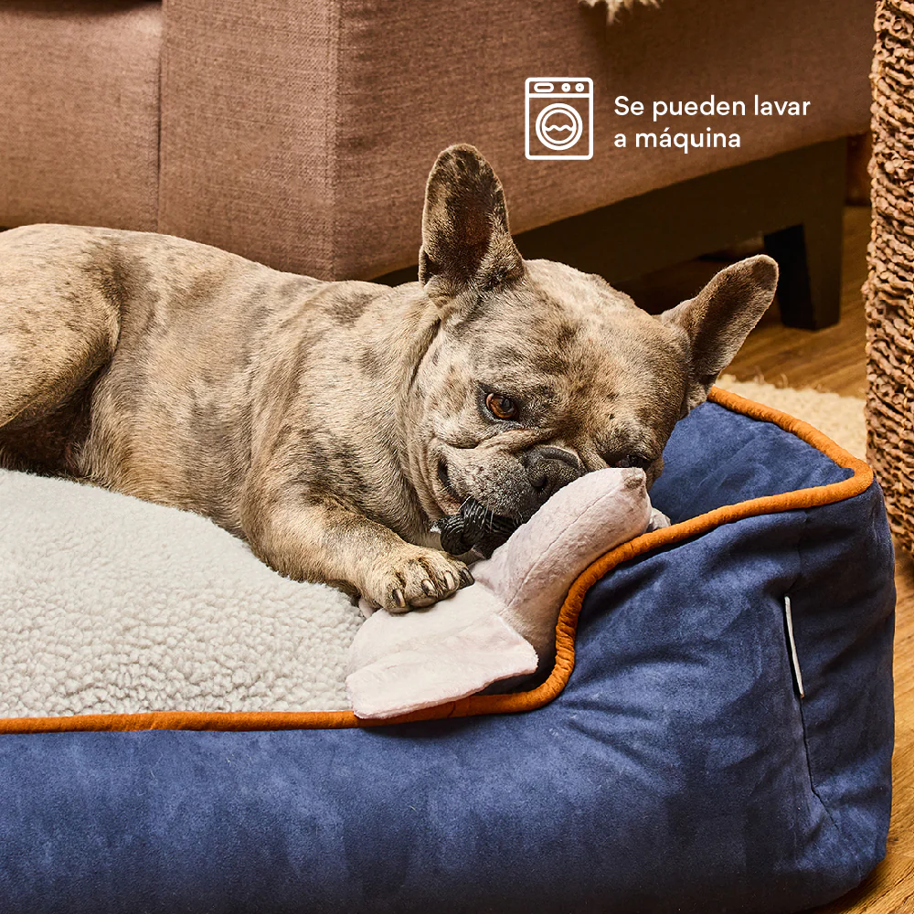 Cama Rectangular Ovejero Azul / Caramelo Kanu Pet para Perro - Image 6