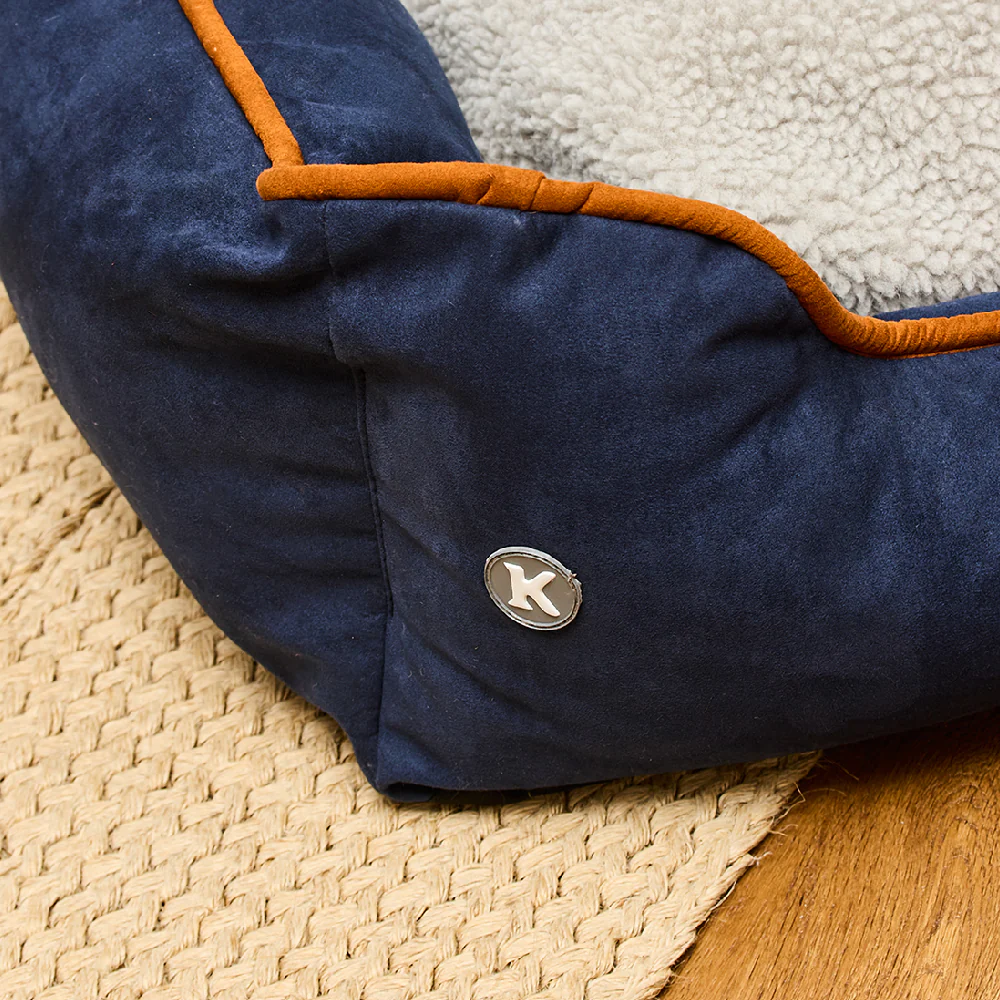 Cama Rectangular Ovejero Azul / Caramelo Kanu Pet para Perro - Image 7