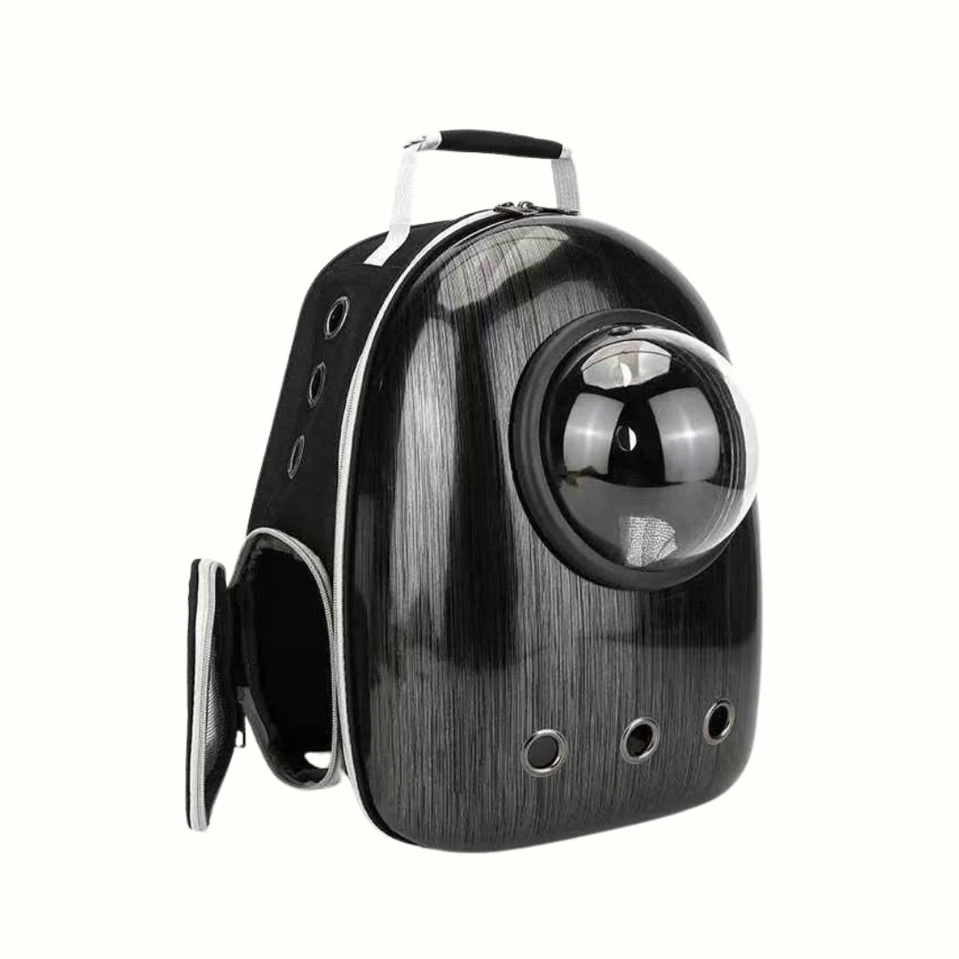 Cápsula Morral Negro Kanu Pet para Gato - Image 2