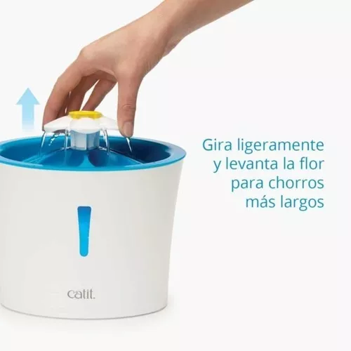 Catit 2.0 Fuente Flor Con Luz Led Para Gato - Image 3