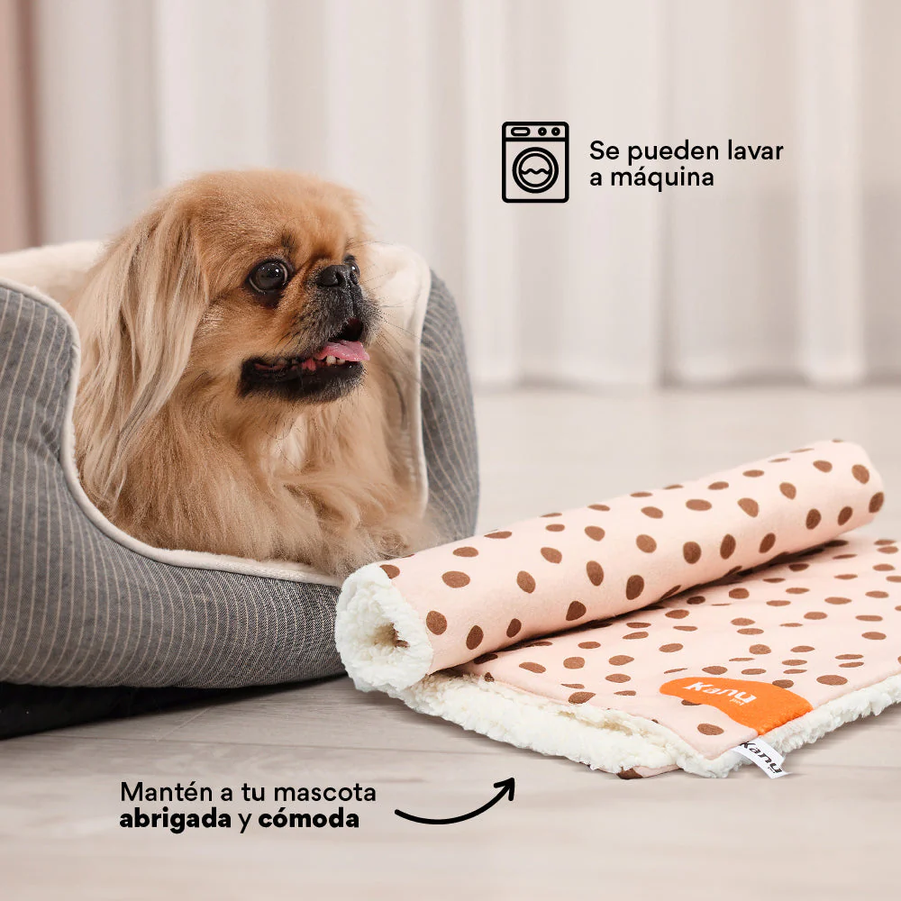 Cobija Beige - Café Kanu Pet para Perro y Gato - Image 3