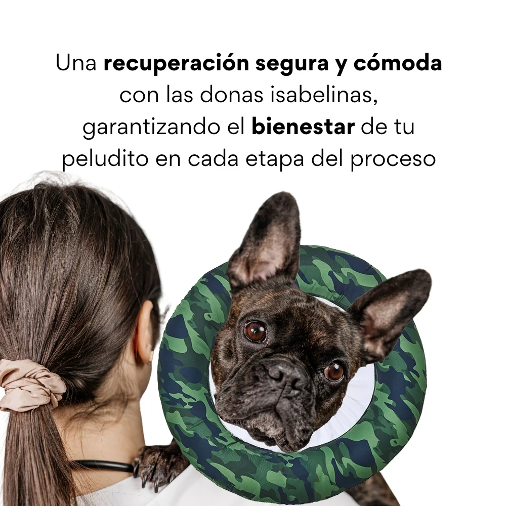 Collar Dona Isabelina Camuflado Verde Kanu Vet Para Perro y Gato - Image 4