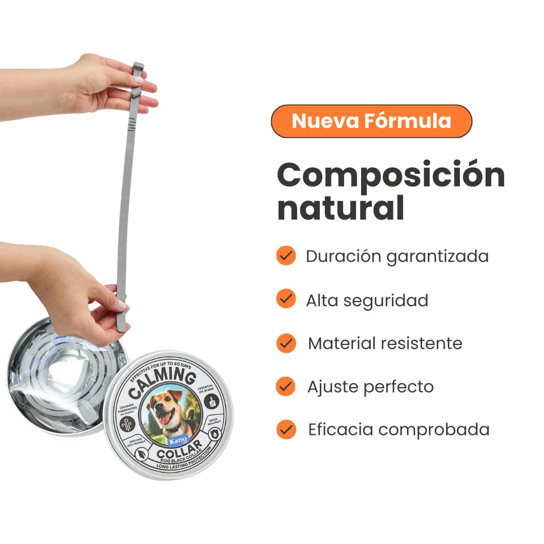 Collar Relajante con Fermonas Kanu Pet Calming Collar para Perros - Image 6