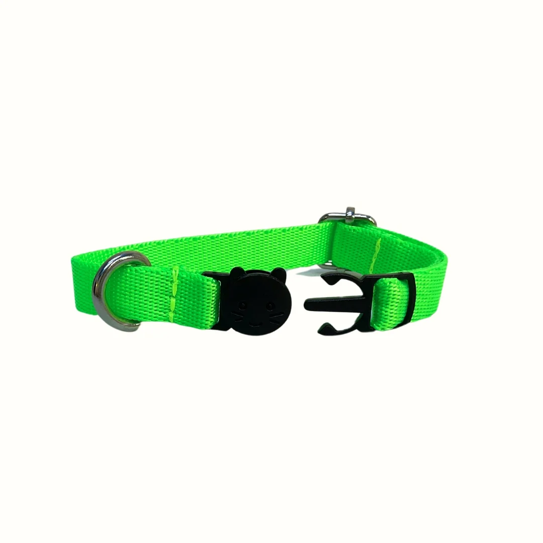 Collar Verde Neon Kanu Pet para Gato - Image 2