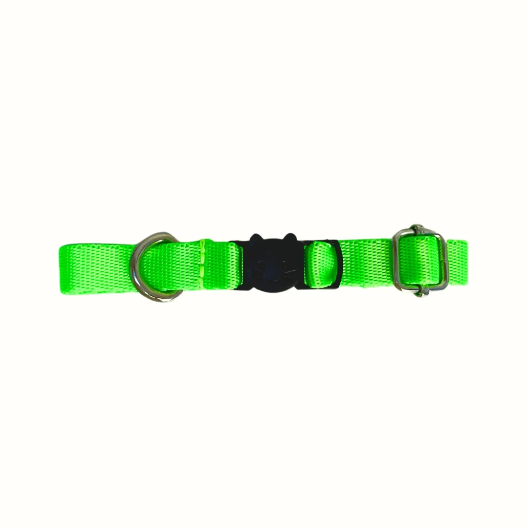 Collar Verde Neon Kanu Pet para Gato - Image 4