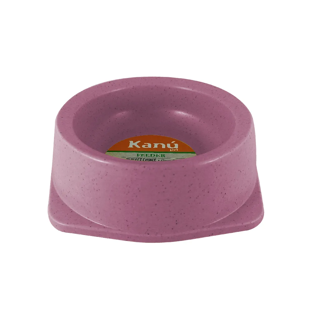Comedero Sencillo de Bambú Kanu Pet para Perro y Gato - Image 3