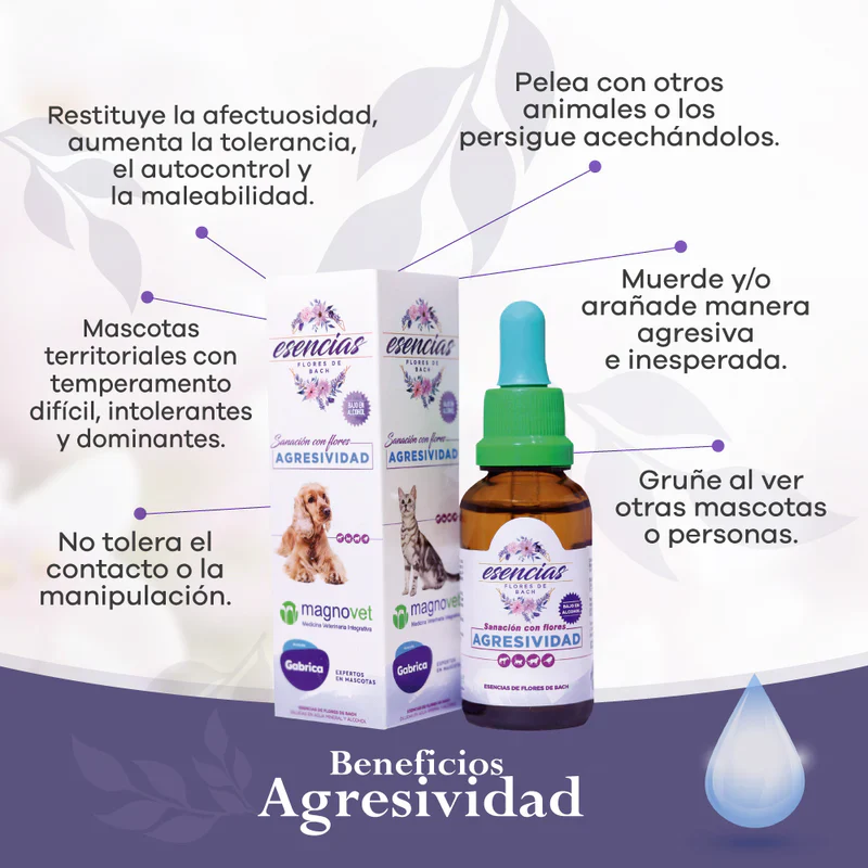 Agresividad Gotas 30Ml - Esencias florales de Bach - Image 2