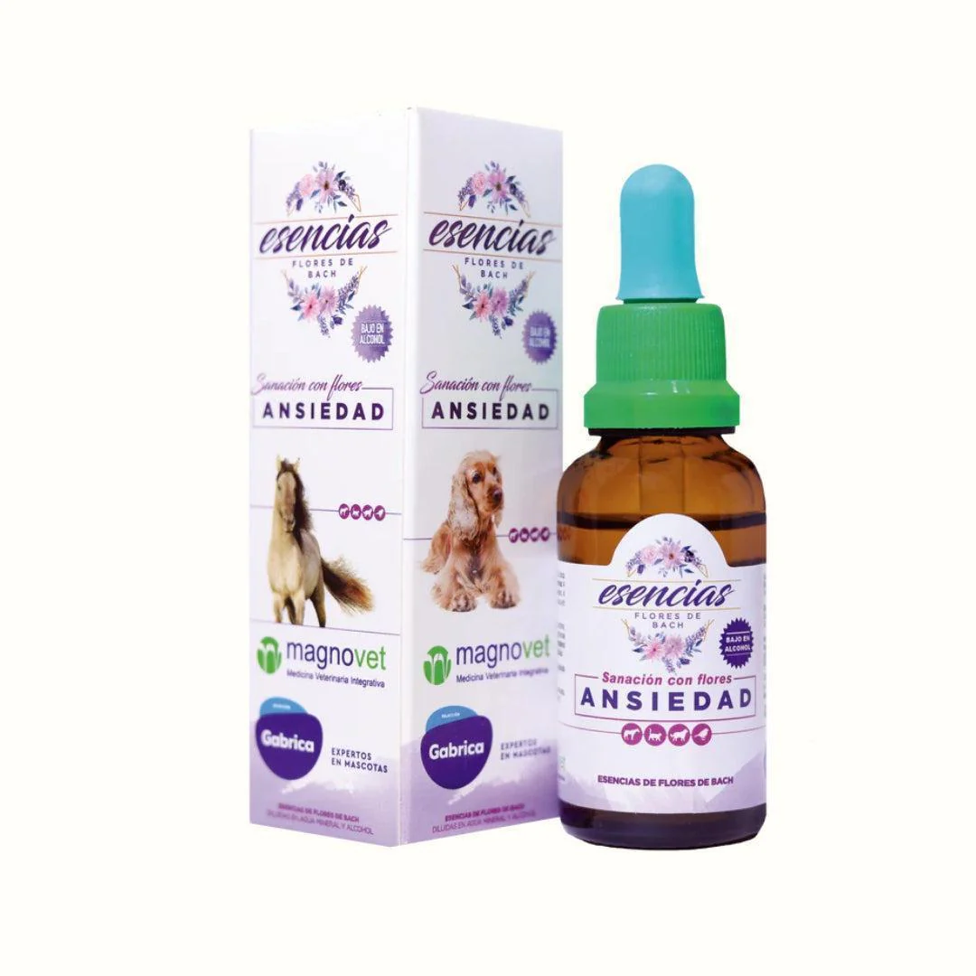 Esencias Florales Ansiedad Gotas 30 ML Para Todas