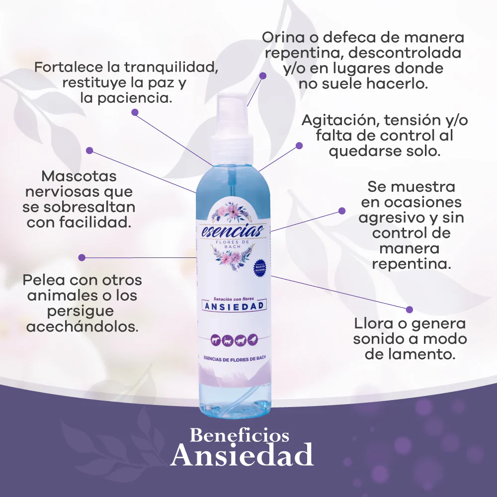 Esencias Florales Ansiedad Spray 250 ML Para Todas - Image 2