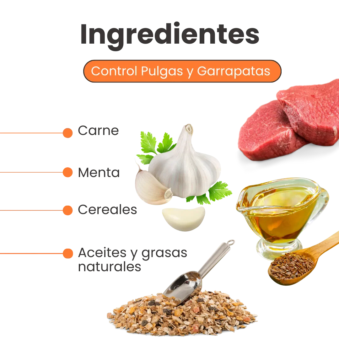 Galletas Blandas con Ajo Kanu Control Pulgas y Garrapatas Kanu Pet para Perro. 100% Naturales - Image 3