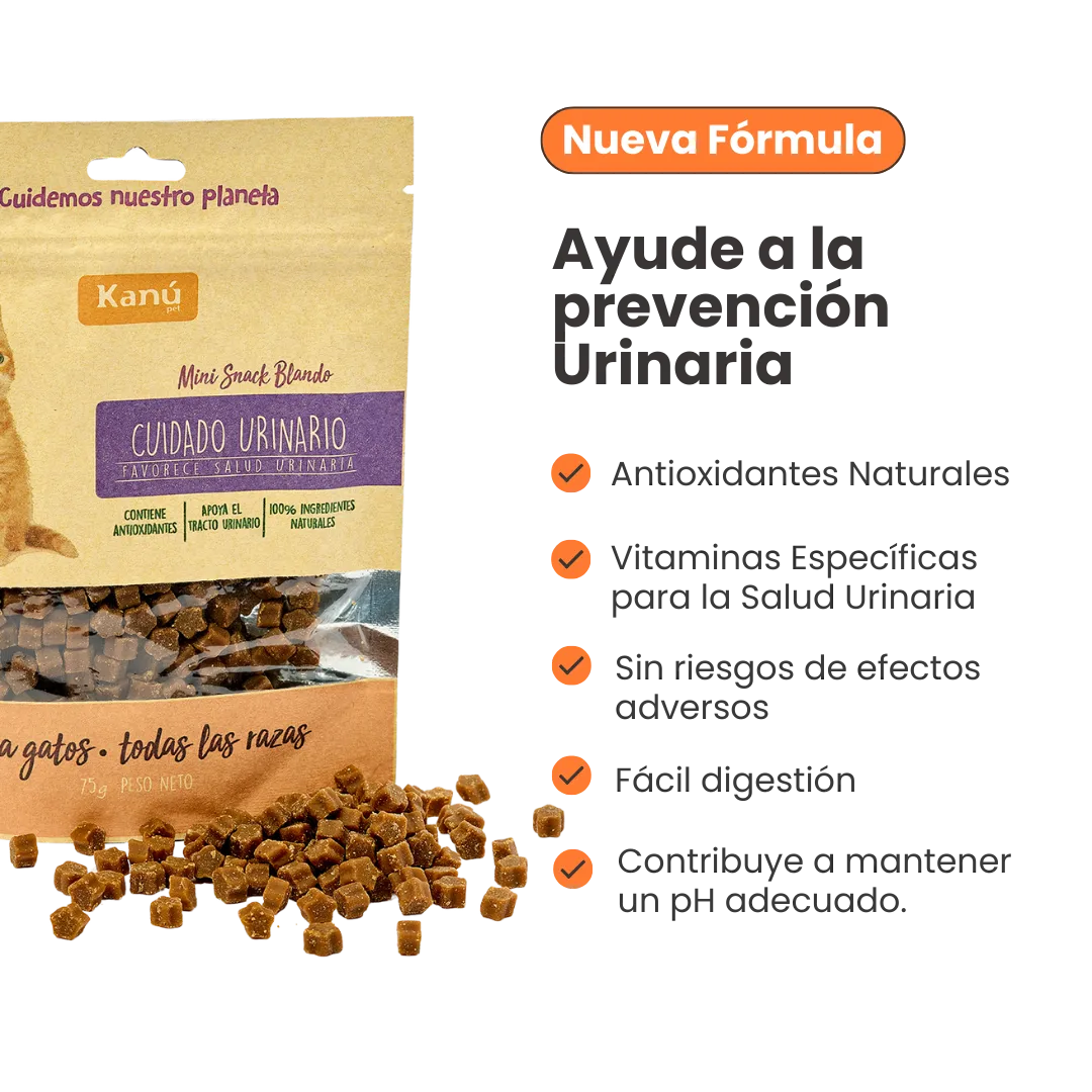 Mini Snacks Blandos Kanu Pet Gatos Cuidado Urinario Para Gato - Image 6