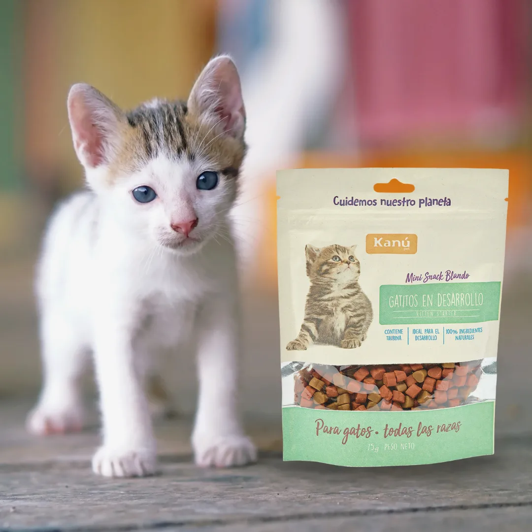 Galletas Blandas Kanu Pet Gatitos en Desarrollo y Apoyo al Crecimiento Muscular - Image 5