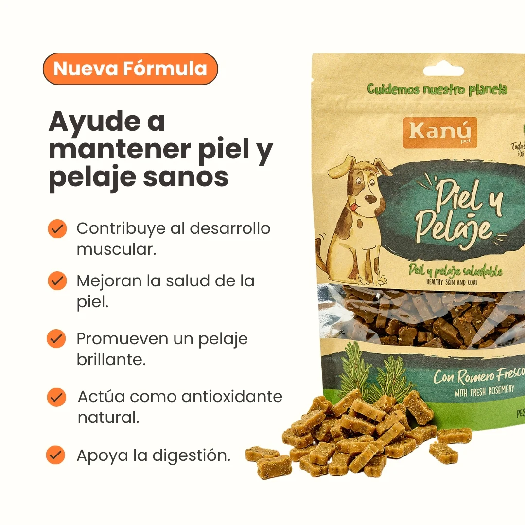 Snacks Galletas Kanu Pet Piel y Pelaje Para Perro - Image 6