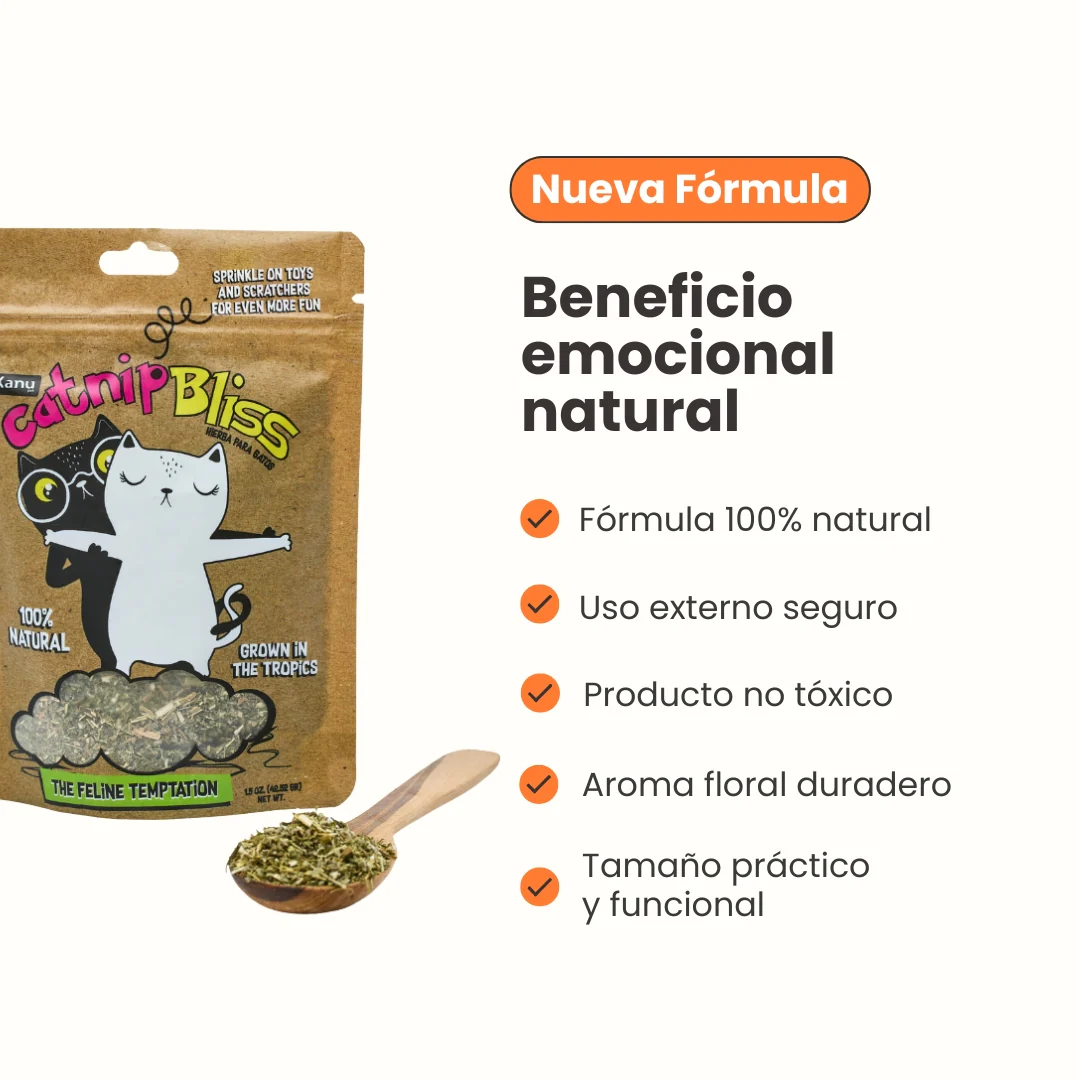Hierba Gatuna Kanu Pet Catnip Bliss para Gato - Image 6