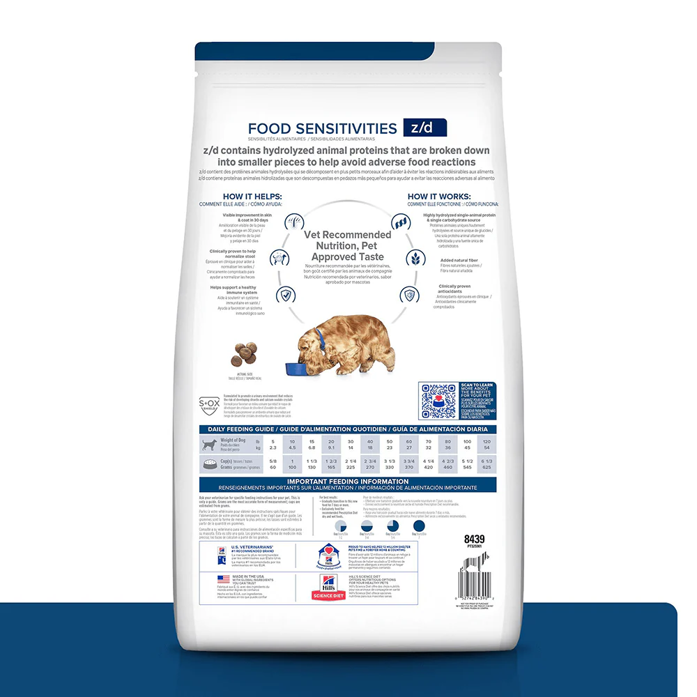 Alimento Seco Hills Prescription Diet Z/D para Perro Adulto - Image 2