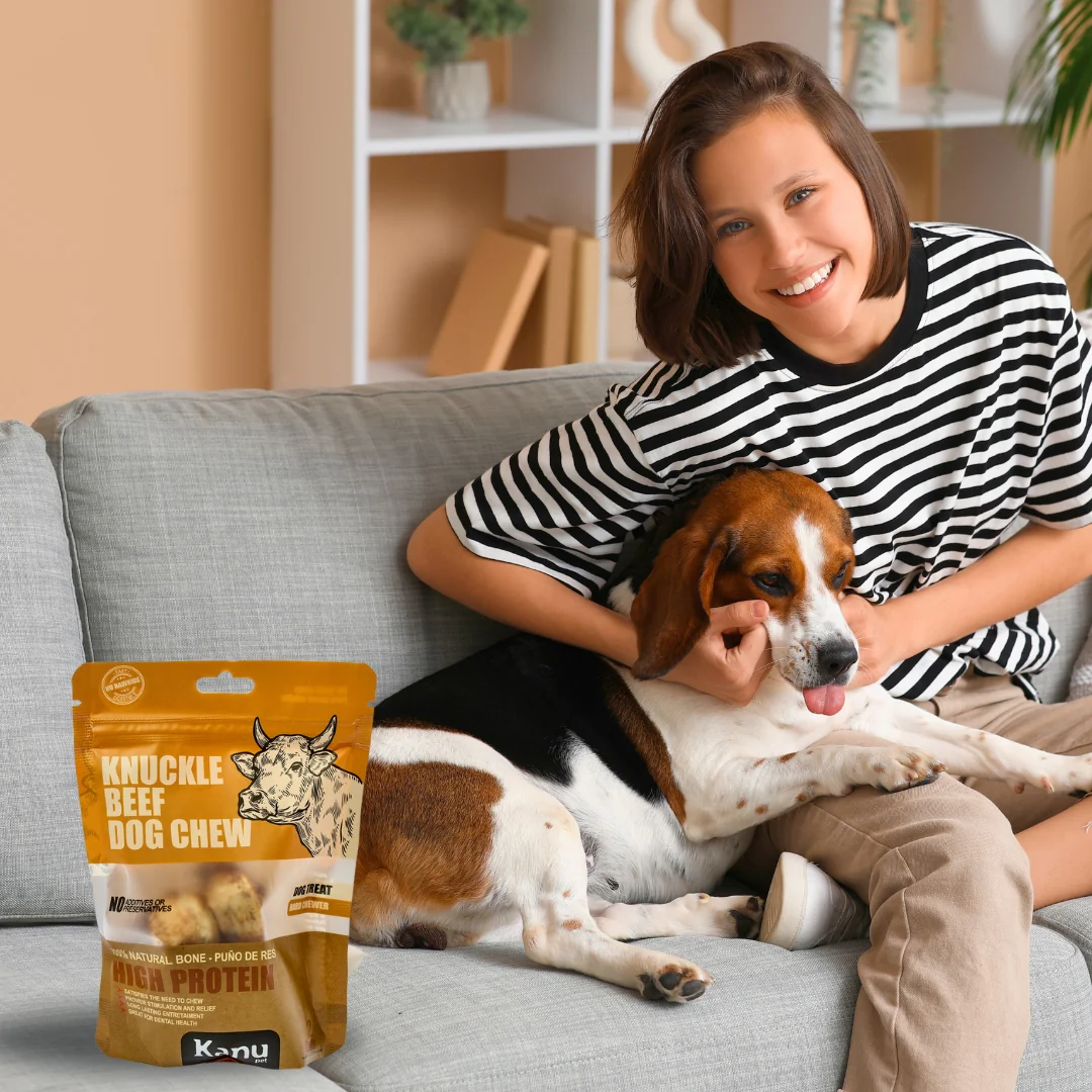 Snack Hueso 100% Natural Kanu Pet Puño de Res para Perro - Image 5