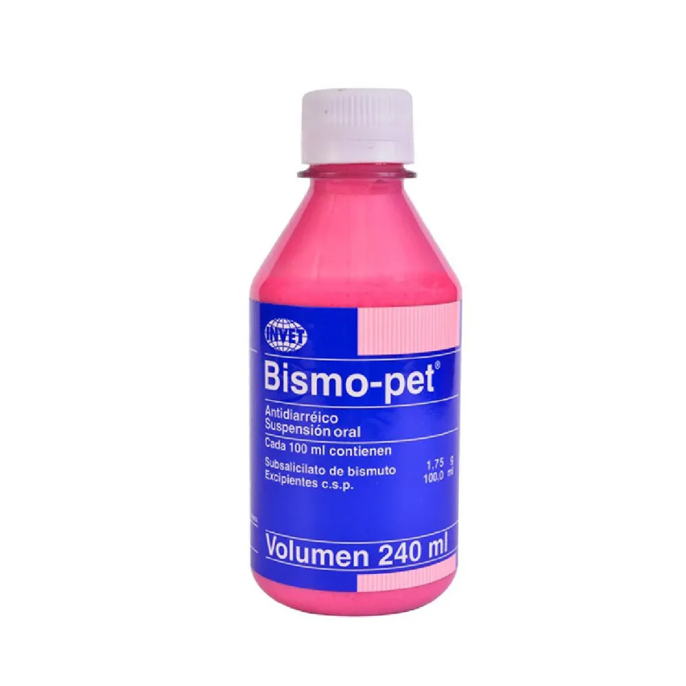 Suspension Oral Bismo Pet para Perro y Gato