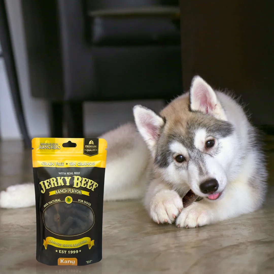 Snack de Cábano Jerky Beef Ranch Flavor Kanu Pet Para Perro - Image 5