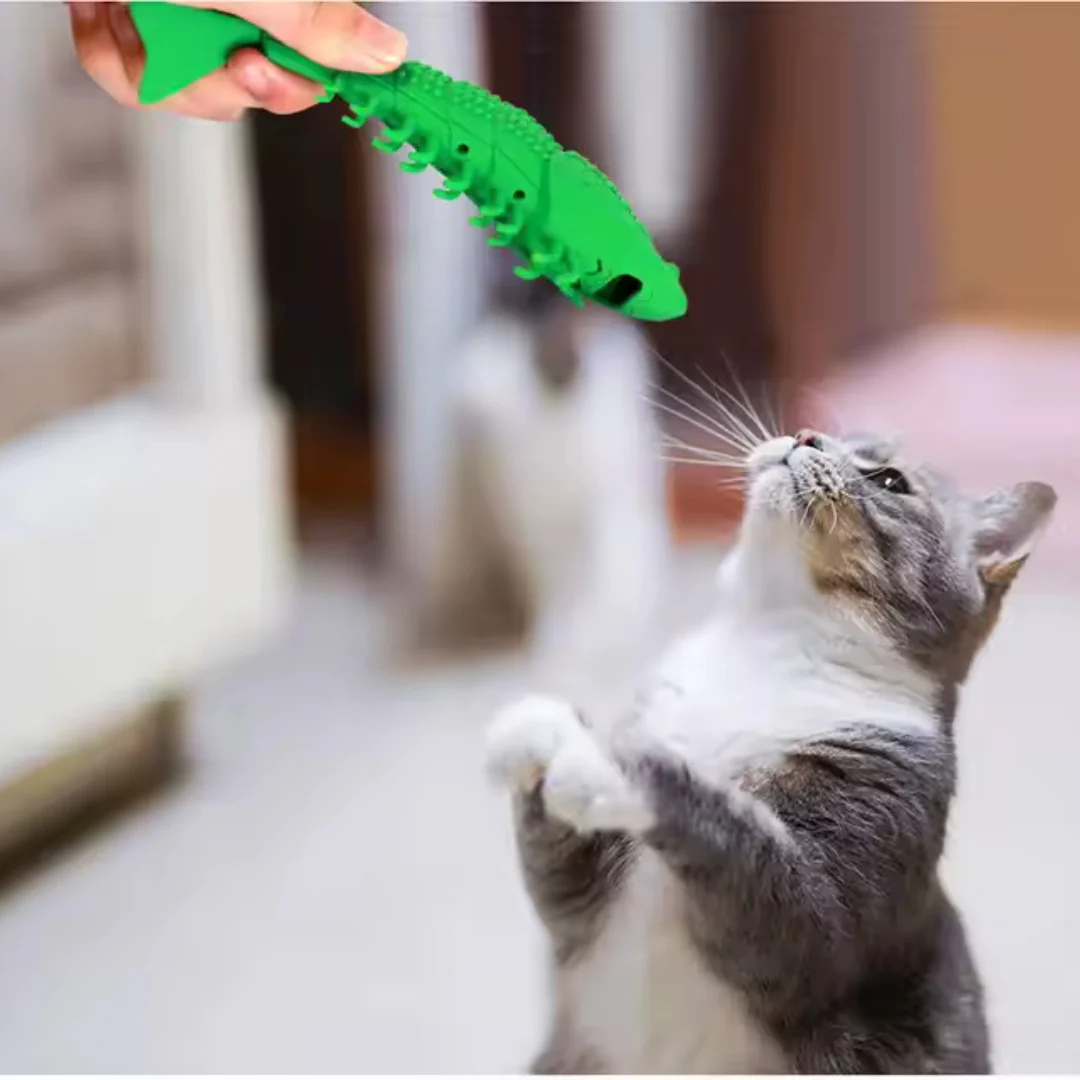 Juguete Camarón de Silicona Kanu Pet para Gato - Image 3