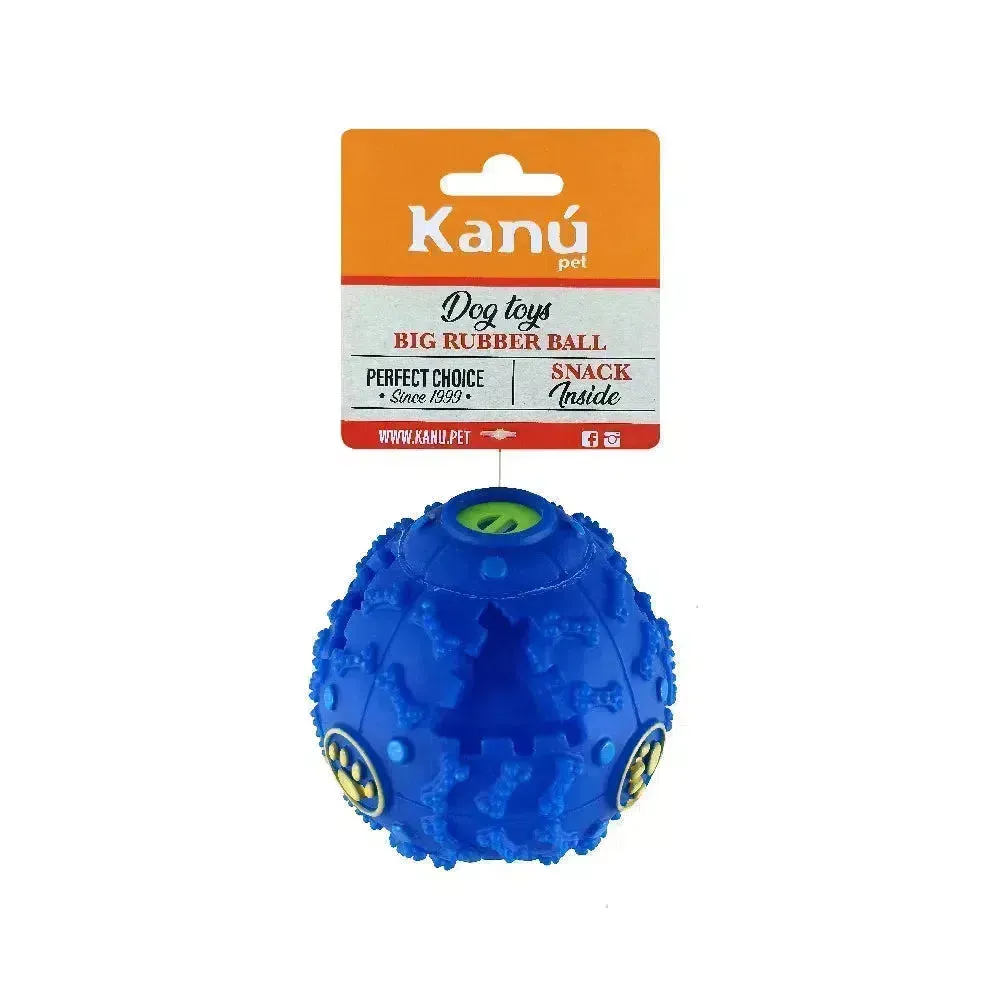 Juguete Bola Azul Texturizada Kanu Pet para Perro