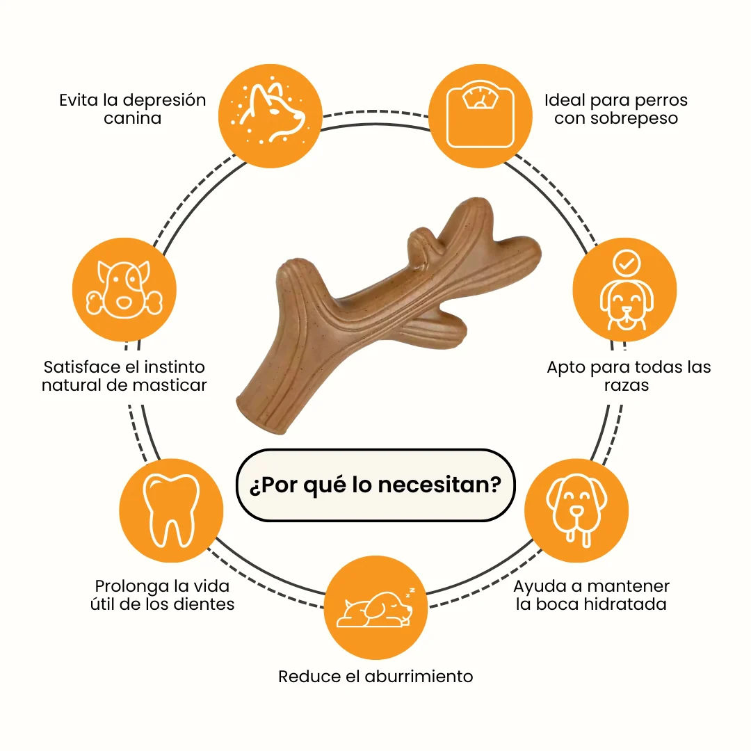 Juguete Masticable Horne Bone Sabor Carne Kanu Pet para Perro - Image 3